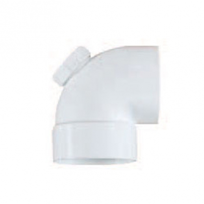 South Asia Exact UPVC Soil Waste And Ventilation Series Bossed Bend With Inspection Opening