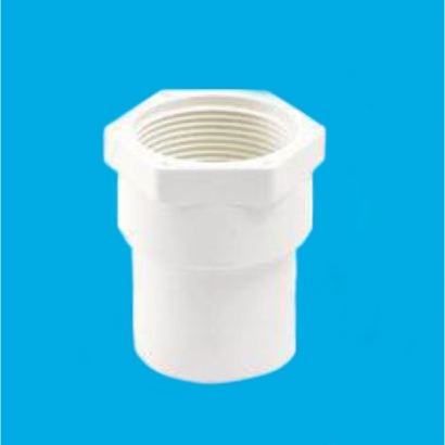 Bina Plastic BBB UPVC Soil Waste and Ventilating Fittings Series Faucet (PT) Socket FUPTS