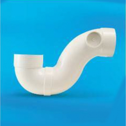Bina Plastic BBB UPVC Soil Waste and Ventilating Fittings Series P Trap Plain FUPT