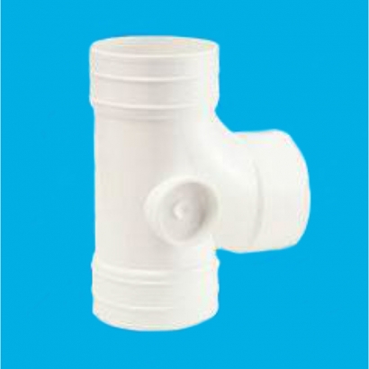 Bina Plastic BBB UPVC Soil Waste and Ventilating Fittings Series Equal Single Branch FUESB