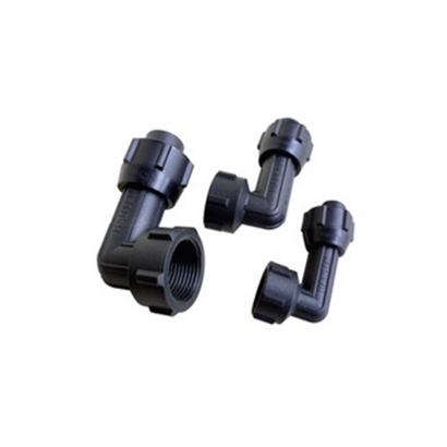 Hansen HDPE Fittings Nylon 6 Female Thread Elbow