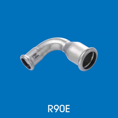 Hoto Press Fit Stainless Steel Fittings Series Reducing Elbow R90E