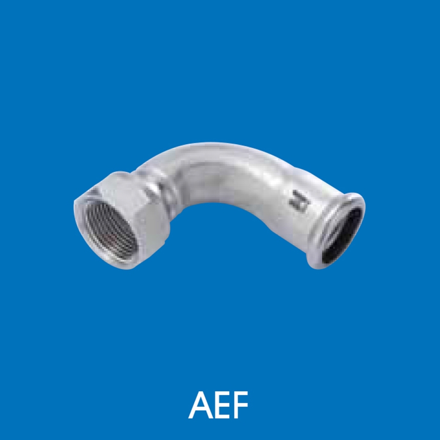 Press Fitting Adaptor elbow with female thread