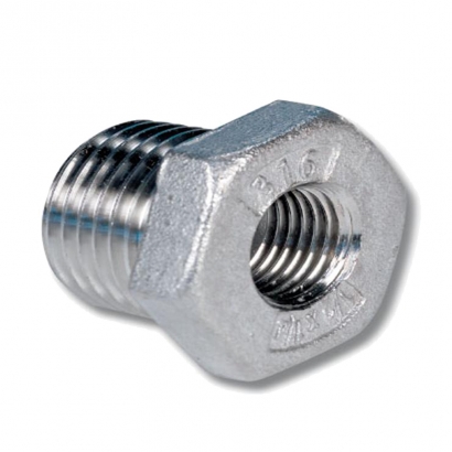 Unitrade Alfran 304 Stainless Steel Fittings Screwed Hexagon Bushing