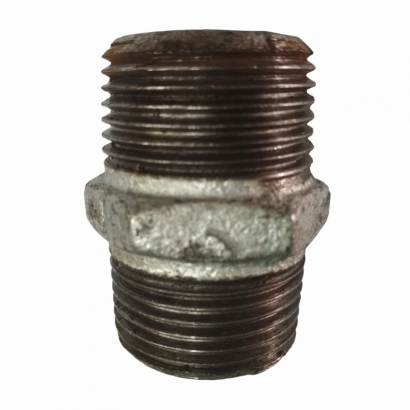Kinko Yodoshi Galvanised Malleable Iron (G.I) Pipe Fittings Nipple