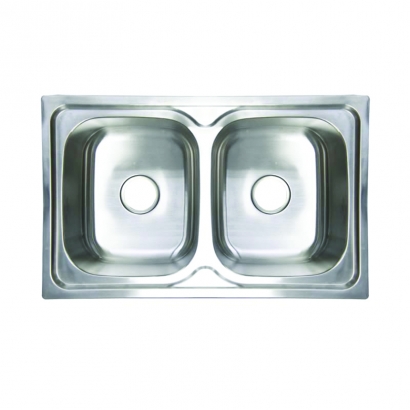 CAM Double Bowl Stainless Steel Sink AHI1019BWC