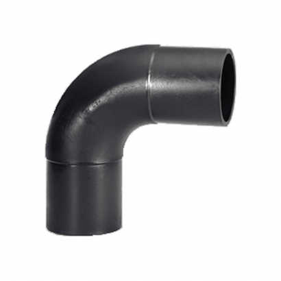 AWT Fusion HDPE Fitting Series 90° Multi Bend Long Spigot SDR11